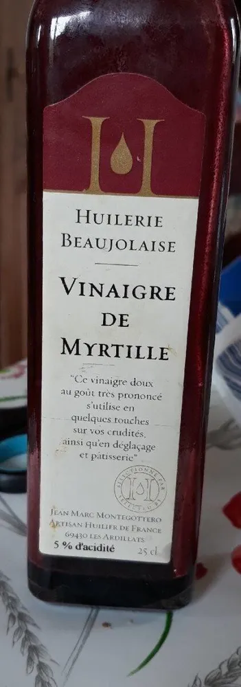 Vinaigre de myrtille