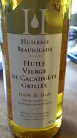 Huile vierge de cacahuète grillée