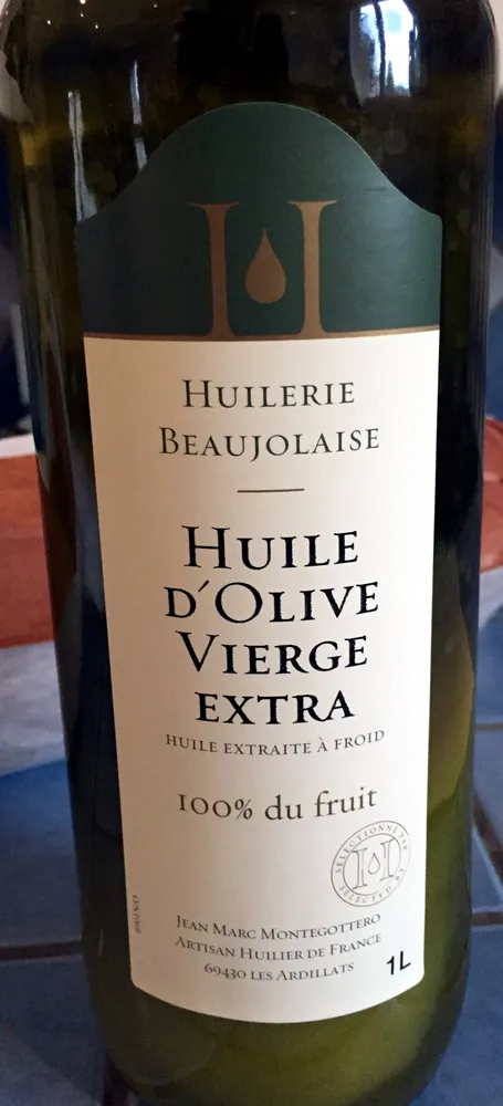 huile d'olive vierge extra