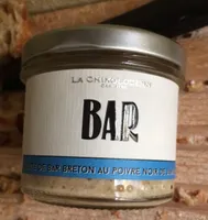 rillette de bar breton au poivre noir