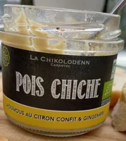 Houmous au citron confit et gingembre