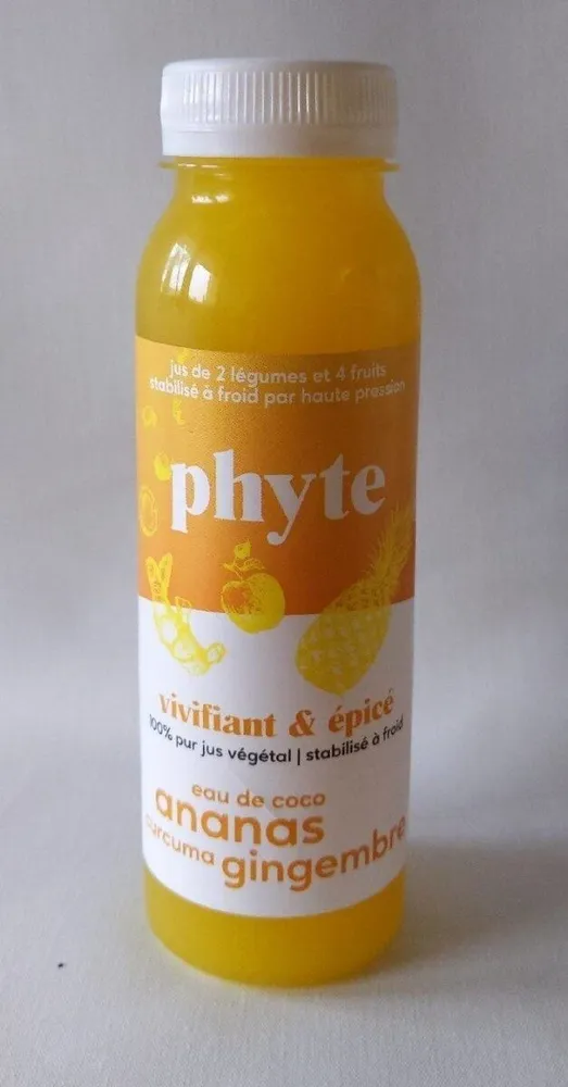 Pressée végétale - ananas gingembre