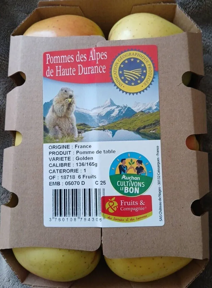 Pommes des Alpes de Haute Durance