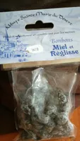 Bonbons miel et réglisse