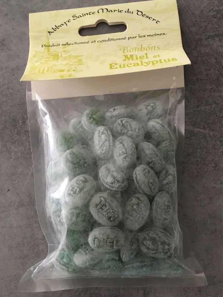 Bonbons Miel et Eucalyptus