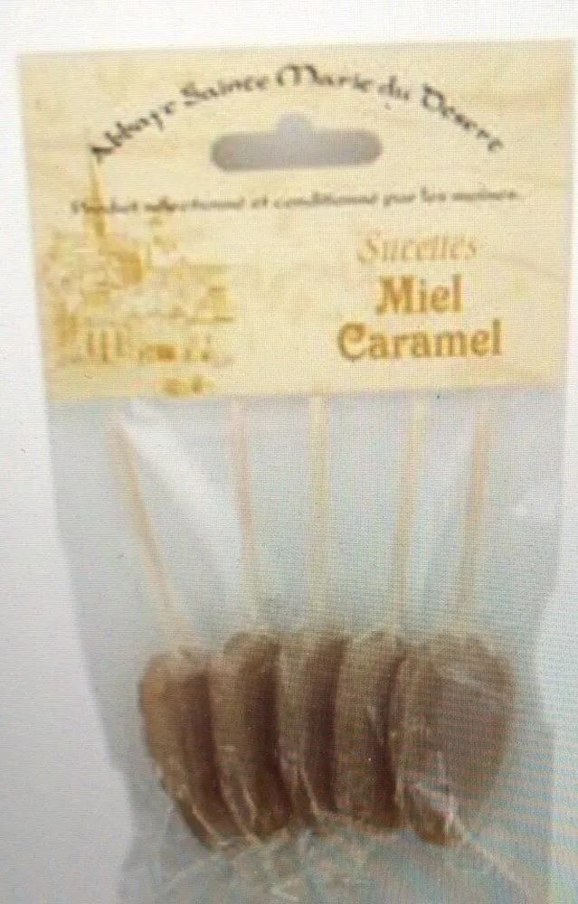 Sucette miel caramel