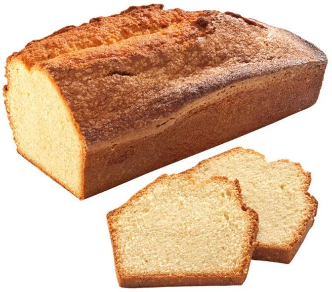Cake citron à la coupe