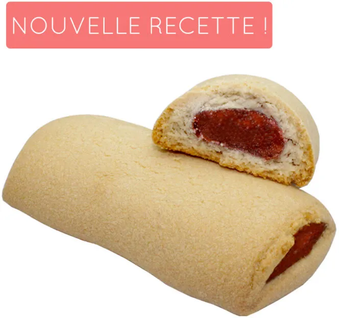 Biscuit croc' framboise