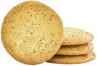 Biscuit orange pavot