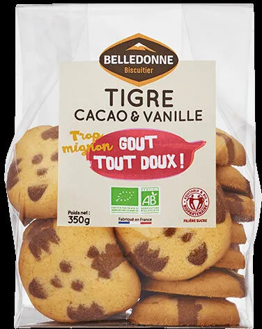 Biscuit enfant tigre