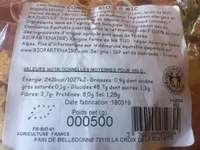 Pain complet T110 miche 500g tranché