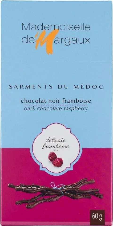 Brins De Chocolat Noir à L'arôme De Framboise
