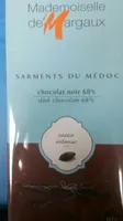 Sarments du Médoc Chocolat Noir