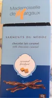 Brins De Chocolat Au Lait Aromatisés Au Caramel