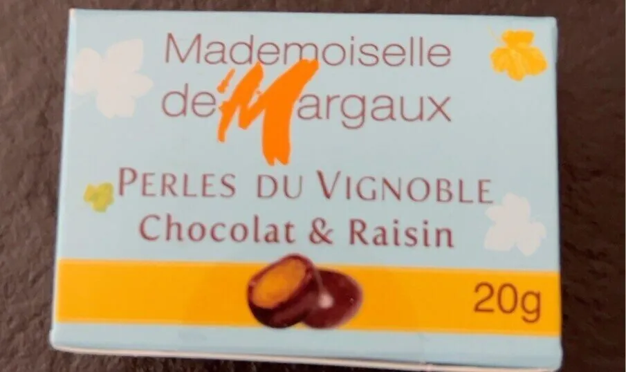 Perles de Vignoble chocolat et raisin