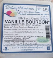 Glace vanille Bourbon