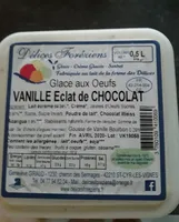 Glace aux oeufs vanille éclat de chocolat