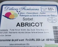 Sorbet abricot