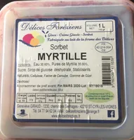 Sorbet Myrtille