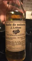 J. Leblanc Hazelnut Oil 16oz