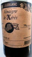 Vinaigre de Xérès