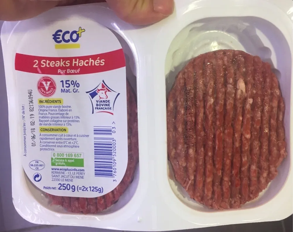 Steack Haché 15% MG