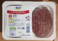 4 Steaks Hachés Pur Bœuf