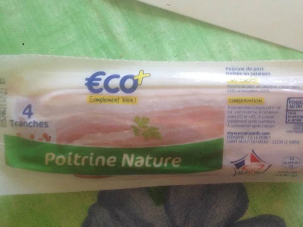 Poitrine nature