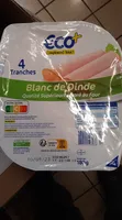 4 Tranches Blanc de Dinde Qualité Supérieure Doré au Four