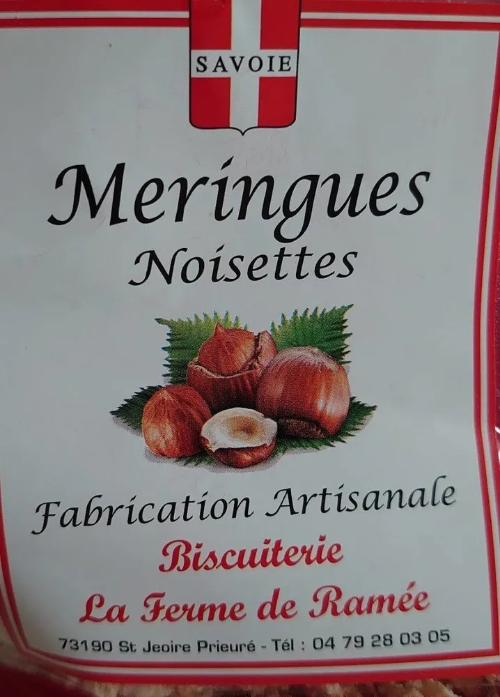Meringues noisettes