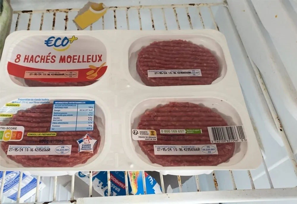8 hachés moelleux