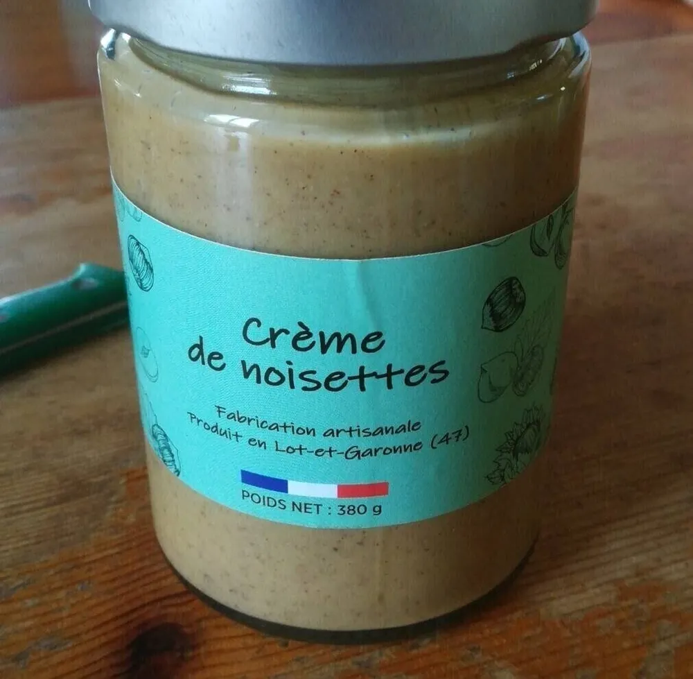 Crème de noisettes