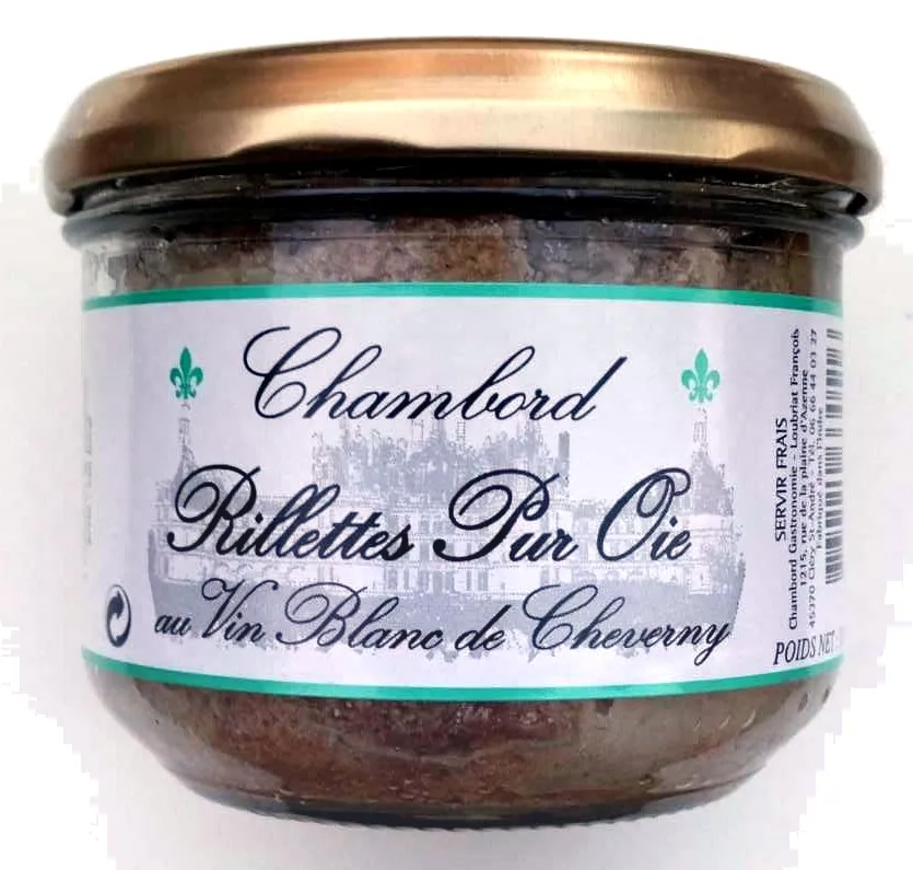 Rillettes Pur Oie au vin blanc de Cheverny