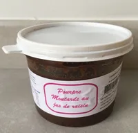 Pourpre moutarde au jus de raisin