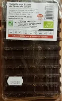 Tablette aux éclats de fèves de cacao