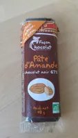 Pâte d'Amande chocolat noir 67 %