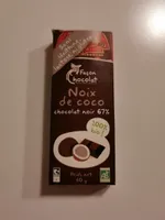 Noix de coco chocolat noir