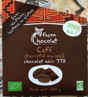 Chocolat noir 77 torrefie maison