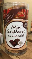 Mini sablécoco au chocolat