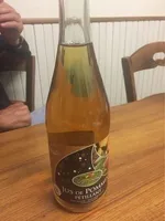 Jus de pomme pétillant