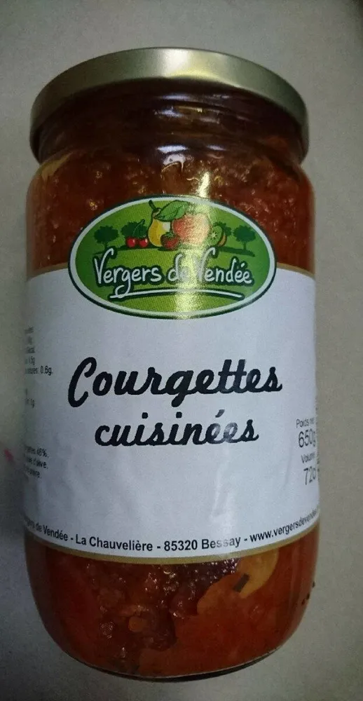 Courgettes cuisinées