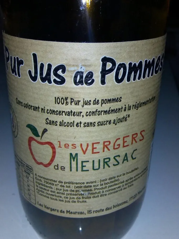 Pur jus de pommes