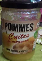 Pommes cuites en morceaux