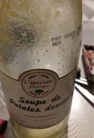 Soupe patates douces