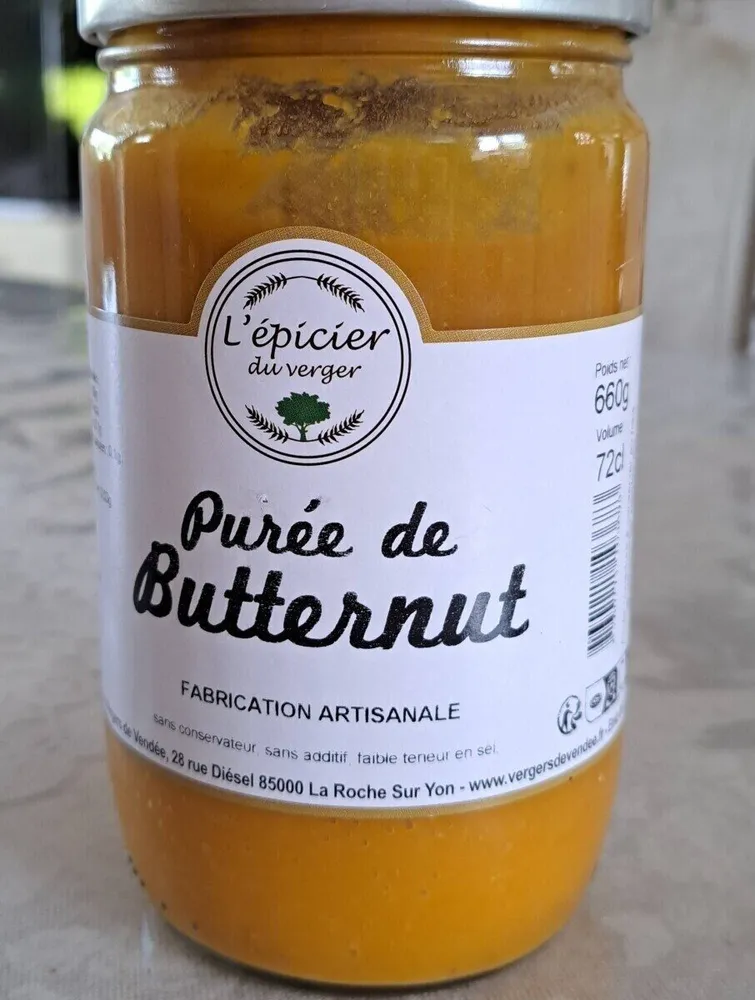 Purée de butternut