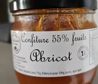 Confiture 55% de fruits Abricot