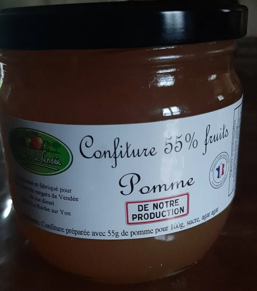 Confiture 55% Fruits Pomme
