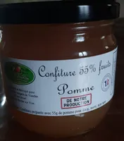 Confiture 55% Fruits Pomme