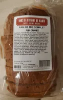 Pain de mie complet aux graines