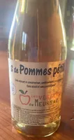 Jus de pomme petillant